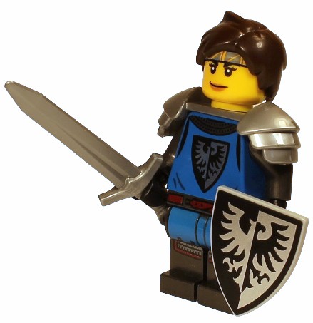 Lego figurka rycerka falcon idea084 NOWA A4