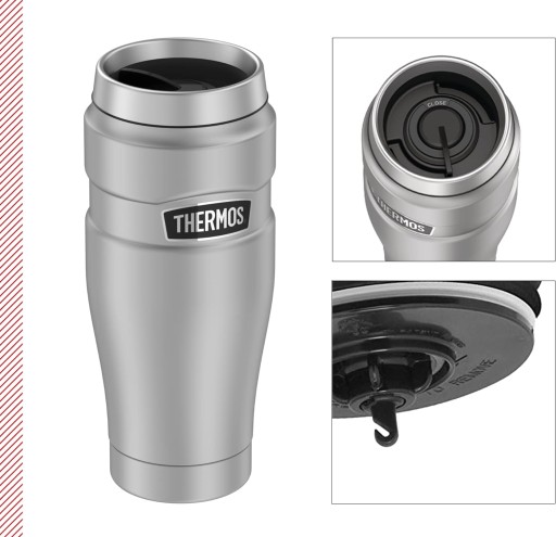 Kubek termiczny Thermos 0,47 l srebrny