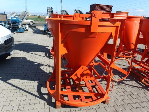 Zbiornik na BETON lej silos kubeł pojemnik 500 L