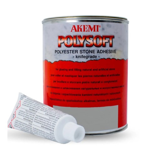 AKEMI PUTTY STONE КЛЕЙ ТЕМНО-БЕЖЕВЫЙ POLYSOFT