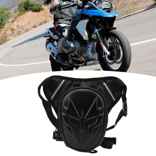 Torba na nogę motocykla Matowa torba na nogę z PVC Wielofunkcyjne torby na udo