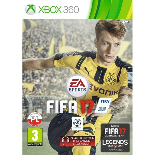 FIFA 17 XBOX 360 ПОЛЬСКИЙ КОММЕНТАРИЙ FIFA 17