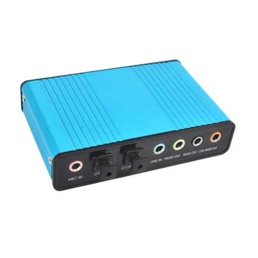 1 внешняя звуковая карта USB с S/PDIF 5.1