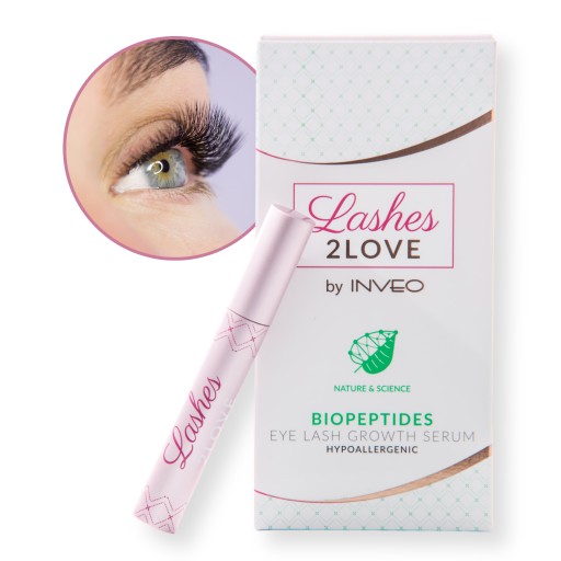 Lashes2love Biopeptydowa odżywka do rzęs innowacyjne naturalne serum