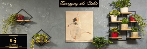 Подставка для цветов, подвесная на стену, большая чердачная полка, 6 столешниц.