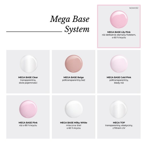 Mega Base Wielofunkcyjna Baza Hybrydowa Cold Pink 8ml Victoria Vynn