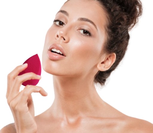 GĄBKA DO MAKIJAŻU RÓŻOWA BLENDER DO PODKŁADU SPONGE BEAUTY BLENDER