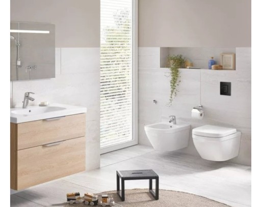 БЕЗОБОРОТНЫЙ УНИТАЗ GROHE БЕЗОБЕДНИК С МЕДЛЕННО ЗАКРЫВАЮЩИМСЯ СИДЕНЬЕМ