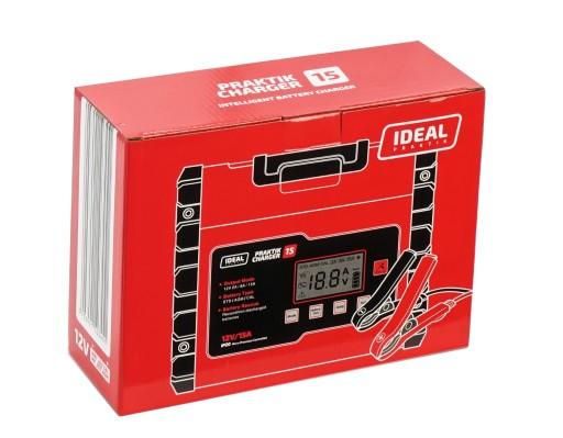 IDEAL PRAKTIK CHARGER 15 LCD 12В выпрямитель автоматический Автоматический ПБ