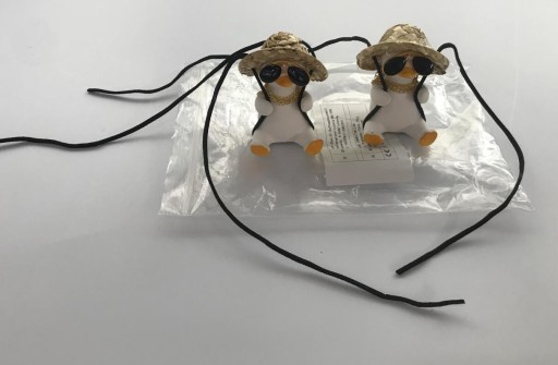 КУЛОН SWING DUCK АВТОМОБИЛЬ МИЛЫЙ АНИМЕ