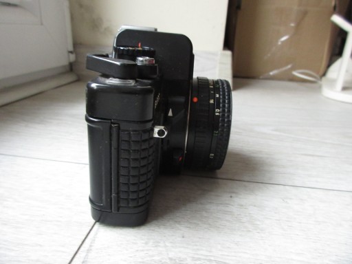 APARAT PRAKTICA B200 Z OBIEKTYWEM PENTACON PRAKTICAR 1:2,4 UNIKAT REAL FOTO