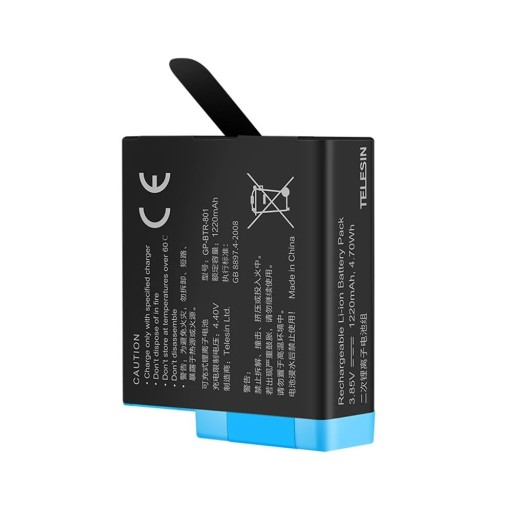 USB-зарядное устройство, 2 аккумулятора для GoPro HERO 8 7 6 5