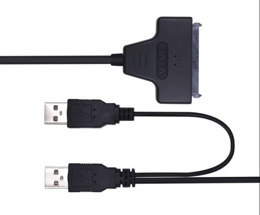 КАБЕЛЬ-АДАПТЕР SSD HDD SATA — USB 2.0