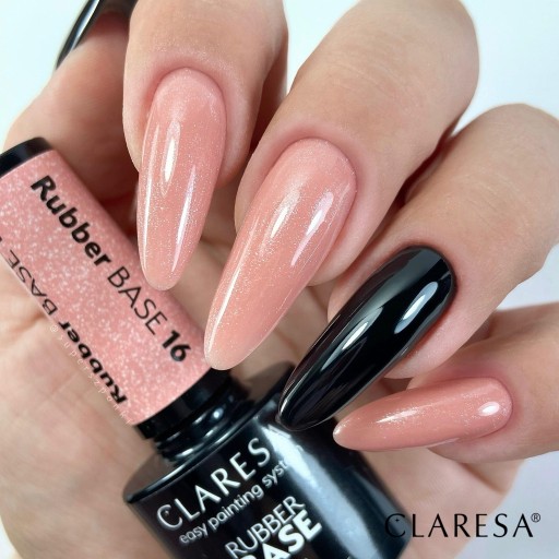 Claresa Base Rubber 16 гибрид для ногтей UV/LED