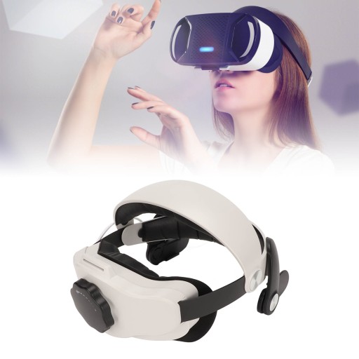 vr head strap removable adjustable sponge and abs vr headband for oculus qu