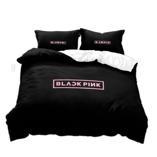 Комплект домашнего текстиля из трех предметов BLACKPINK