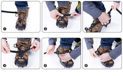 RAKI NA BUTY KOSZYKOWE KOLCE PRO + ETUI r.37-45