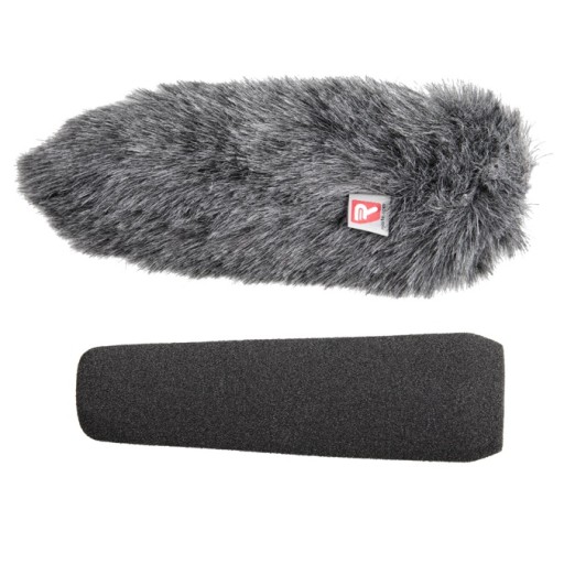 Gąbka na mikrofon Rycote 15cm SGM (19/22) + futro