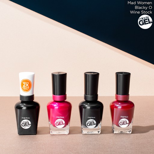 Гель-лак для ногтей Sally Hansen Miracle Blacky O 460
