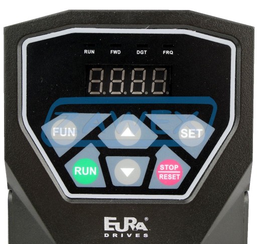 Преобразователь частоты 3кВт 7А EURA DRIVES