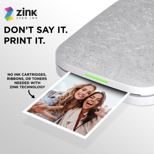 Bluetooth-принтер HP SPROCKET 3x4 дюйма ZINK для мгновенного получения фотографий ТЕЛЕФОН