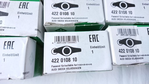 DŹWIGIENKA ZAWOR.AUDI/SKODA/VW 2.5 TDI INA 422 0108 10 Dźwignia zaworu,