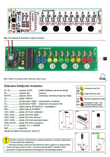 AVTEDU630 TermoEmotek - Набор для обучения пайке своими руками