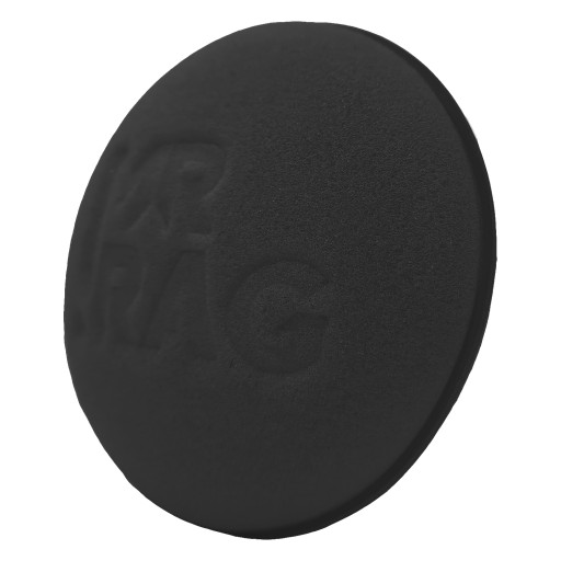 APLIKATOR PIANKOWY MR RAG BLACK do aplikowania wosku i dressingu, cleanera
