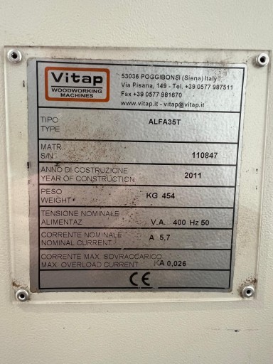 Многошпиндельный сверлильный станок Vitap Alfa 35T