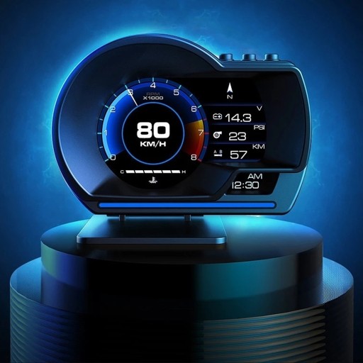 OBD2 GPS-дисплей на лобовом стекле АВТОМОБИЛЬНЫЙ ДИСПЛЕЙ