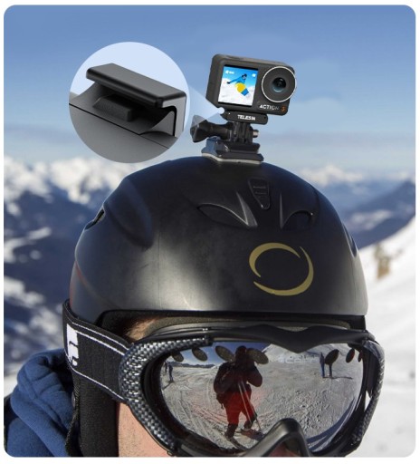 Монтажный держатель Быстроразъемный магнит от GoPro для DJI ACTION 3/4 Telesin