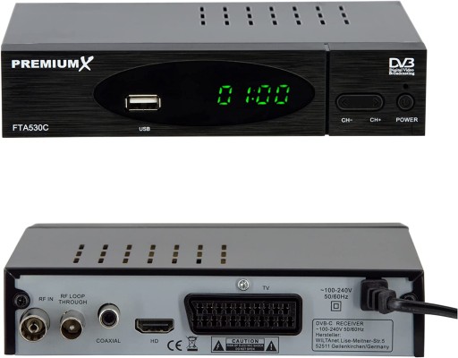 Тюнер DVB-C PremiumX FTA 530C