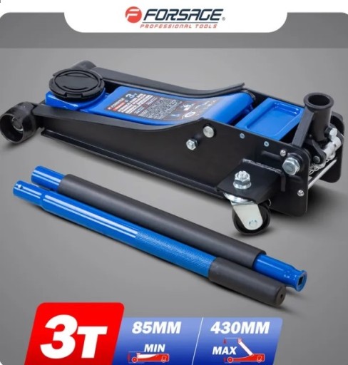 НИЗКОПРОФИЛЬНЫЙ ПОДЪЕМНИК 85-430 мм Frog 3T JACK