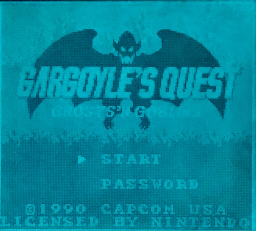 Игра GARGOYLE'S QUEST NINTENDO GAME BOY РЕТРО-ХИТ!
