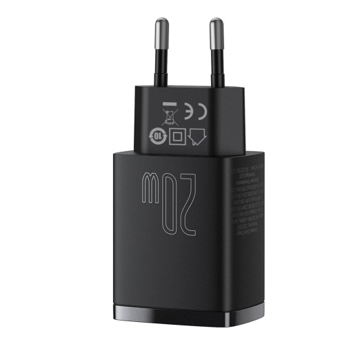ŁADOWARKA SIECIOWA SZYBKA USB USB-C 20W PD BASEUS
