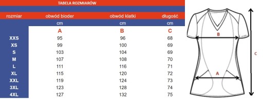 Bluza medyczna ELASTYCZ. damska kolor SZARY r. L