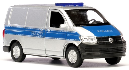 WELLY METAL CAR VOLKSWAGEN T6 ПОЛИЦИЯ