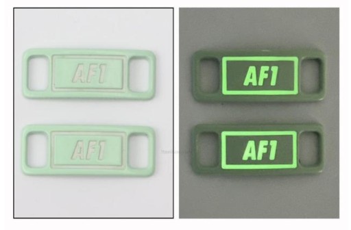 2szt Świetlne Luminacja Metal Klamra do Butów AF 1