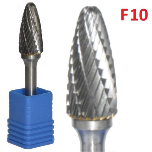 Ротационный файл резак X Тип F 10 x 20 Grip 6 VHM