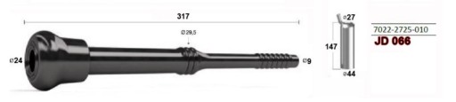 СТРУННЫЕ РЕЗИНЫ для WESTFALIA JD066 7022-2725-010