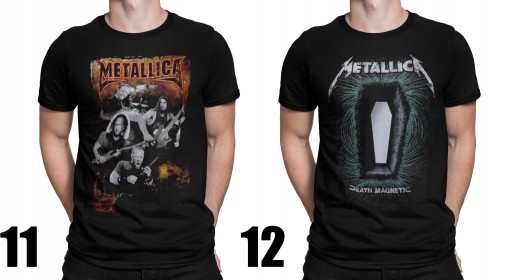 Футболка METALLICA METAL Футболка 30 DESIGNS M