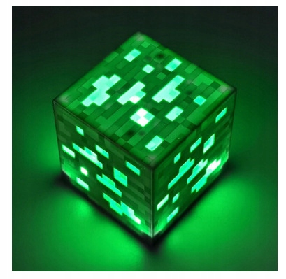 MINECRAFT ЛАМПА КИРПИЧ АЛМАЗНАЯ РУДА ЦВЕТА ХИТ