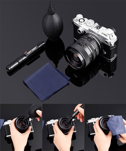 Набор для фоточистки (3в1) для оптики K&F Concept