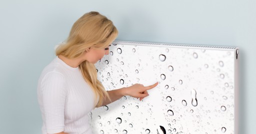 OSŁONA NA KALORYFER MAGNETYCZNA 80x60 KROPLE MATA MAGNES