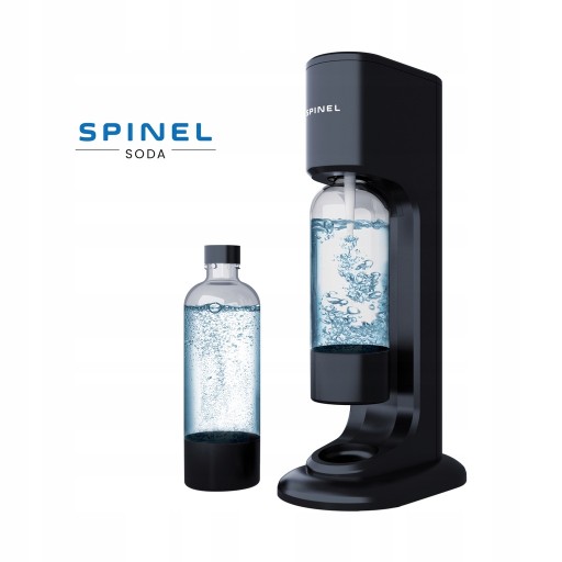 НОВИНКА! Spinel Soda BubbleON Saturator черный + 2 бутылки СТАРТОВЫЙ НАБОР