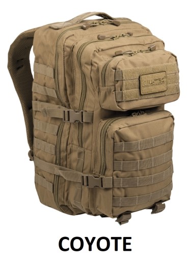 Тактический рюкзак Mil-tec 20л, РАЗНЫЕ ЦВЕТА