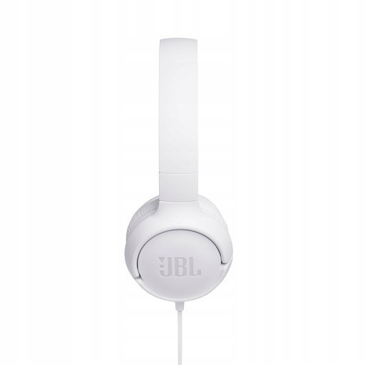SŁUCHAWKI JBL TUNE 500 NAUSZNE Z MIKROFONEM BIAŁE
