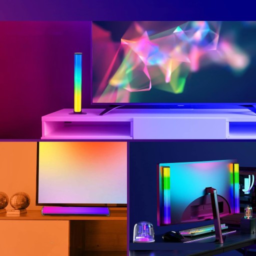 УМНАЯ СВЕТОДИОДНАЯ ЛЕНТА, RGB СВЕТЫ ДЛЯ УКРАШЕНИЯ КОМНАТЫ ИГРОВОГО ТВ, ПК