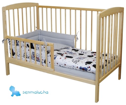 Дополнительная кровать 2в1 Анджей Сосна 120x60(67) матрас