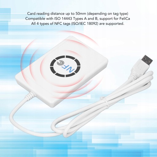 CZYTNIK KART I BRELOKÓW RFID/NFC 13,56 MHZ